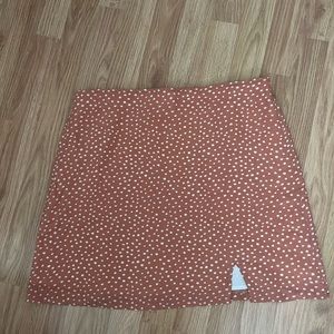 No Boundaries Polka Dot Skirt